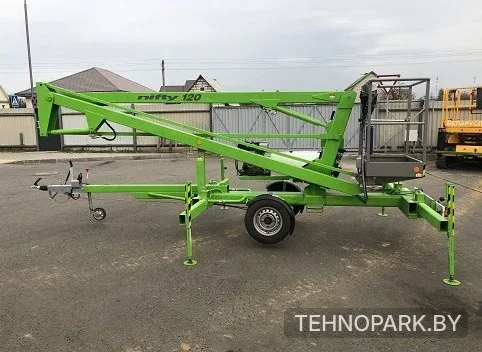 Аренда прицепного коленчатого подъемника Niftylift 120 (12.3 м)