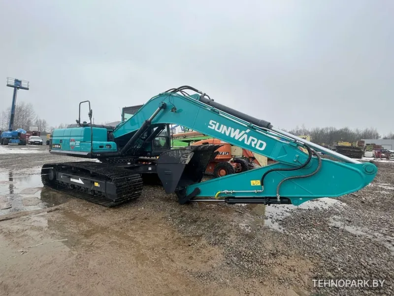 Аренда экскаваторов-болотоходов JCB, CASE, Doosan с гидромолотом