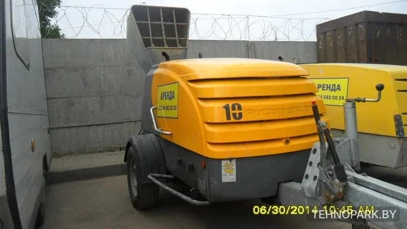 Прокат растворонасосов Putzmeister M 740D и BMS Worker по РБ