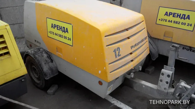 Прокат растворонасосов Putzmeister M 740D и BMS Worker по РБ