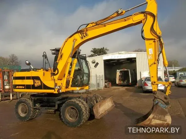 Аренда колесных экскаваторов JCB JS130W, JS145W: гидромолот, гидробур