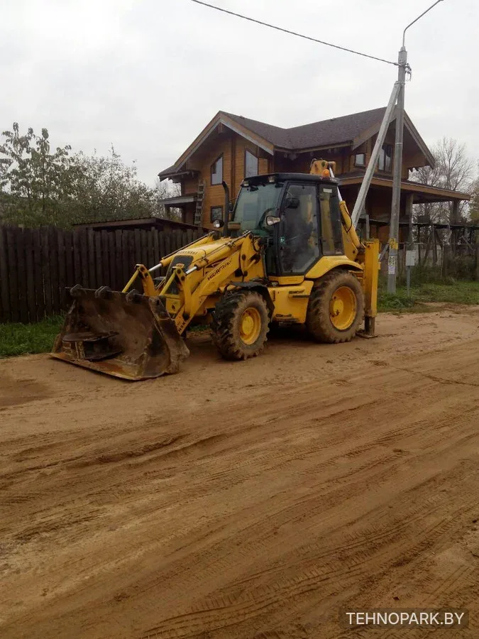 Вывоз мусора самосвалами МАЗ 20 т (15 м³) и экскаваторами JCB / Komatsu