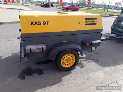 Аренда передвижного компрессора Atlas Copco XAS-97 с влагоотделителем