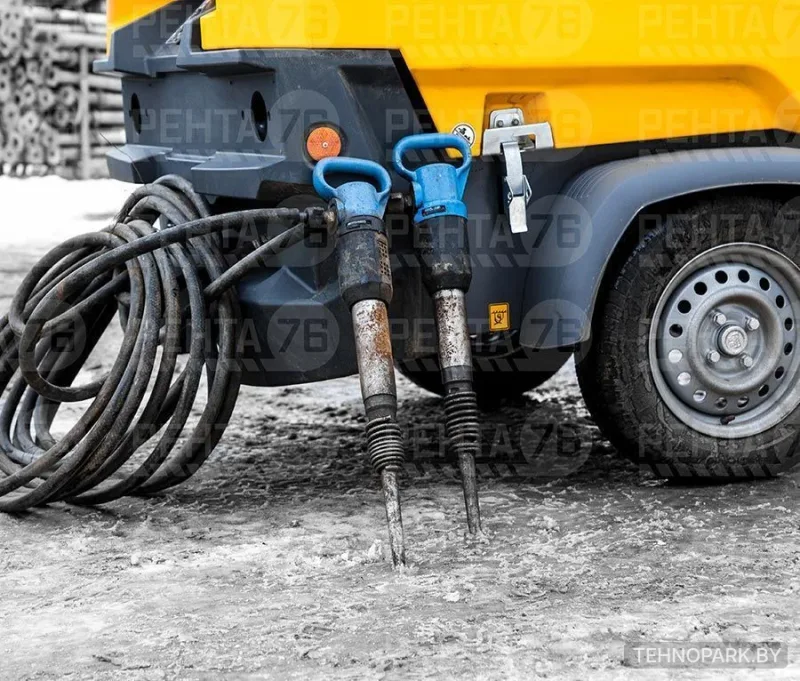 Аренда передвижного компрессора Atlas Copco XAS-97 с влагоотделителем