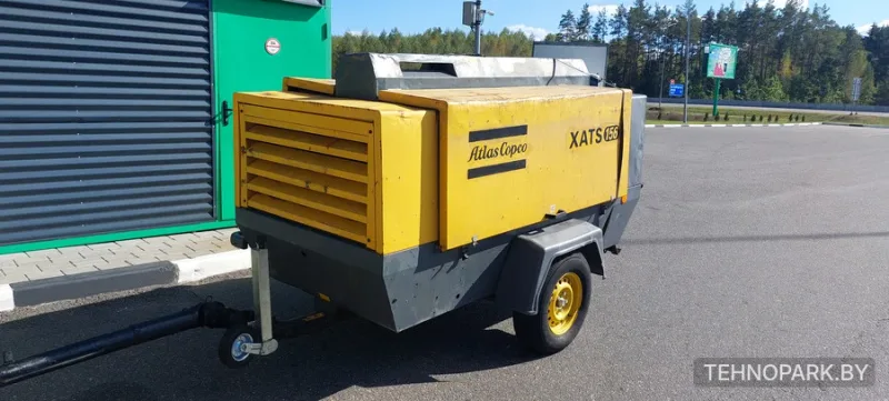 Аренда прицепных дизельных компрессоров Atlas Copco (2.6–11.0 м³/мин)