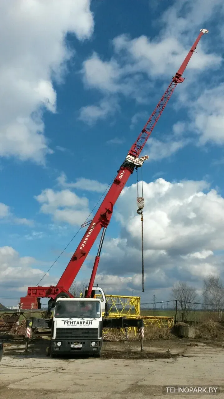 Аренда автокранов 55 - 60 т с НДС | Галичанин, Liebherr, Zoomlion