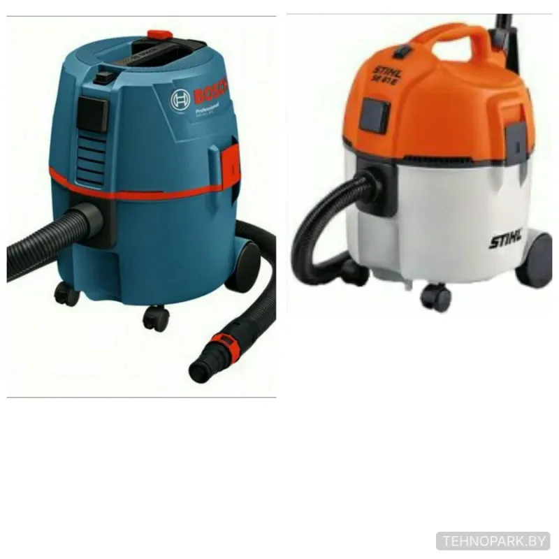 Прокат строительных пылесосов Bosch GAS 20 L и Stihl SE 62 E