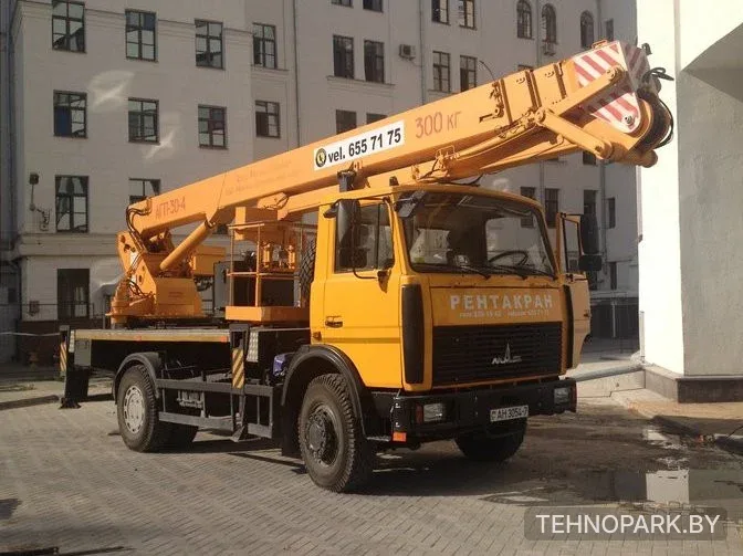 Аренда автовышки 28-30 м МАЗ-5337 с пропорциональным управлением