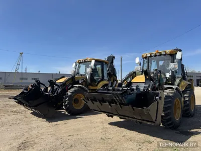 Аренда парка экскаваторов-погрузчиков JCB 3CX, Volvo BL-71, Shanmon 388H