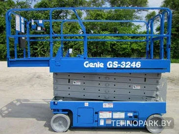 Аренда ножничного подъемника GENIE GS-3246 (11.75 м) с АКБ