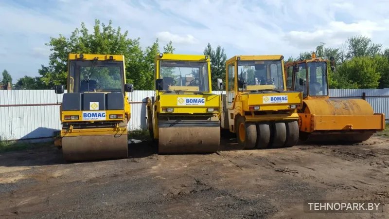 Аренда комбинированных виброкатков Bomag BW 161AC, Hamm HD-70