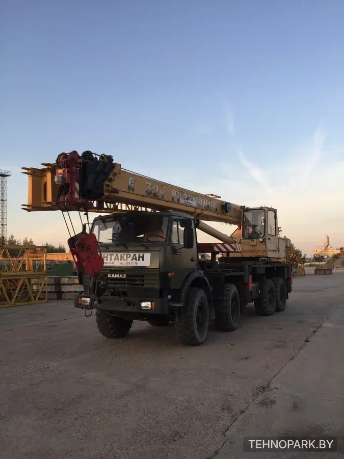 Услуга: автокран 32 тонны КС 55729-5В Галичанин (вездеход) + гусек работаем с НДС