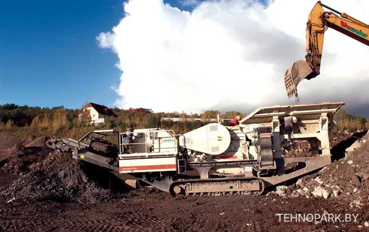 Аренда ударной дробильной установки Metso Lokotrack LT1313