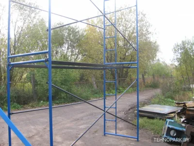 Аренда рамных лесов ЛРСП (труба 48 мм) и передвижных вышек-тур