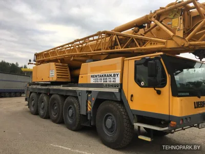Аренда автокрана 100 тонн Liebherr LTM 1100 с НДС | Услуги крана 100 т