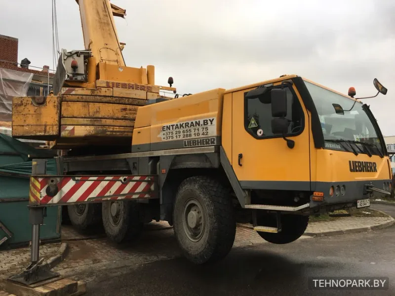 Аренда автокрана 100 тонн Liebherr LTM 1100 с НДС | Услуги крана 100 т