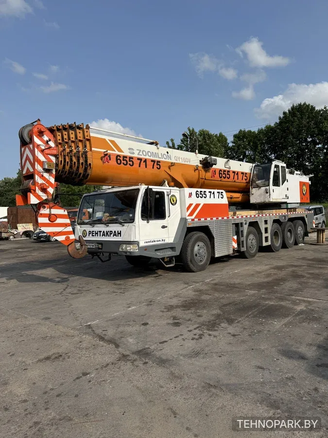 Аренда автокрана 160 тонн Zoomlion QY160V | Услуги крана 160 т