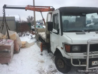 Аренда малогабаритных манипуляторов Mercedes (2т, 3т, 4т) для узких проездов