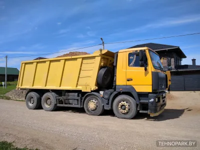 Доставка нерудных материалов самосвалом МАЗ-6516 (30 тонн)