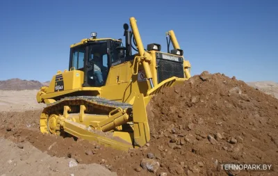 Аренда тяжелых бульдозеров Komatsu D155AX-6 и Shantui SD32 (40 тонн)