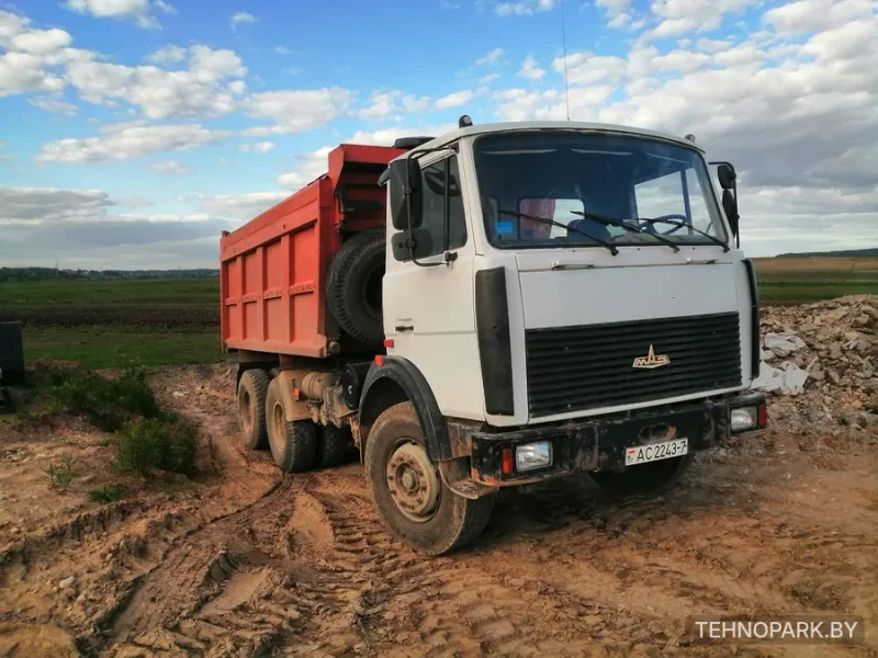 Аренда самосвалов МАЗ-5516 (20 и 30 тонн) в Минске и области