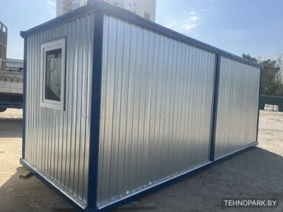 Аренда утепленных строительных бытовок и блок-контейнеров (6х2.4 м)