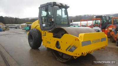 Аренда грунтового катка HAMM 3516 HT (16 т, датчик уплотнения, система контроля тяги)