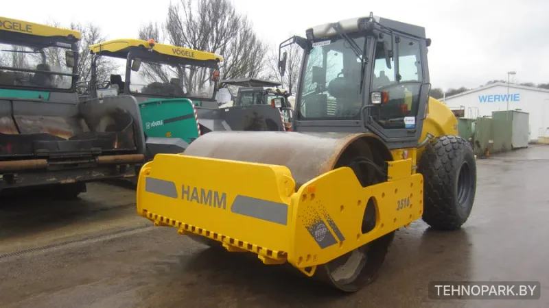Аренда грунтового катка HAMM 3516 HT (16 т, датчик уплотнения, система контроля тяги)