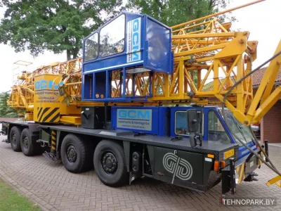 Аренда мобильного башенного крана Munsters (Liebherr MK63)