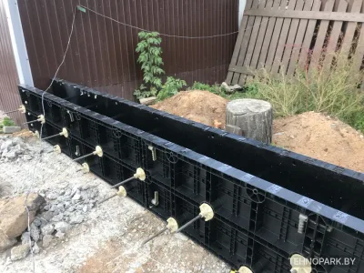 Аренда многоразовой пластиковой опалубки стен и колонн (вес до 11 кг)