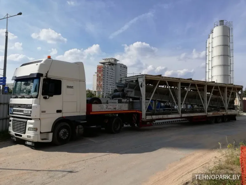 Аренда телескопического трала ES-GE 38 т «под ключ» (раздвижка до 19 м)