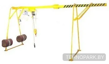 Аренда консольного крана К-1 | Кровельный подъемник 320 кг