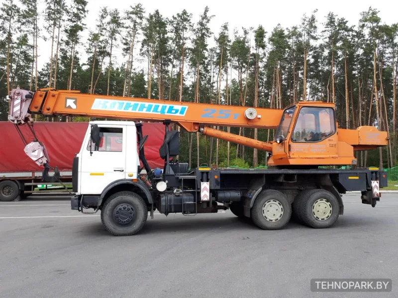 Аренда автомобильного крана МАЗ 25 т — Техинforмер