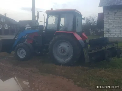 Аренда трактора-щетки с ковшом и отвалом (Минск и область)