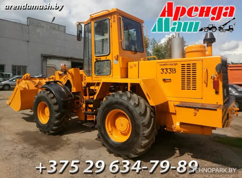 Аренда погрузчиков Амкодор 333В / 332С4 (ТО-18) с экипажем