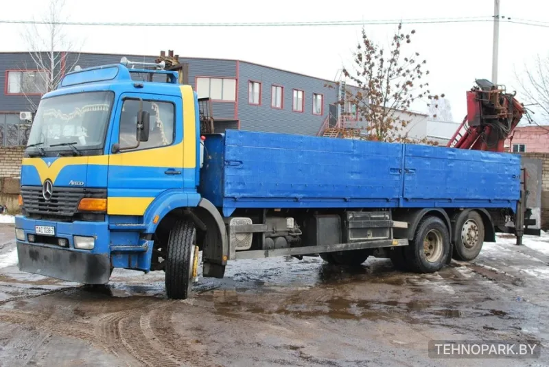 Аренда манипулятора Mercedes Atego 10 т (кран 10 т, вылет стрелы 10 м) по всей РБ