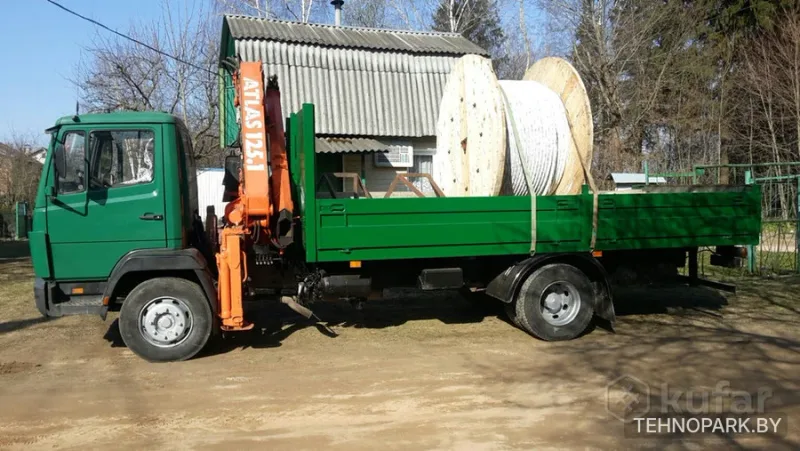 Аренда манипулятора Mercedes-Benz 7 т (кузов 5.4 м, кран 4 т) с монтажом