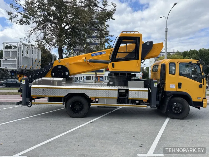 Аренда телескопической автовышки 45 м | ЮРМИАЛ-Инвест