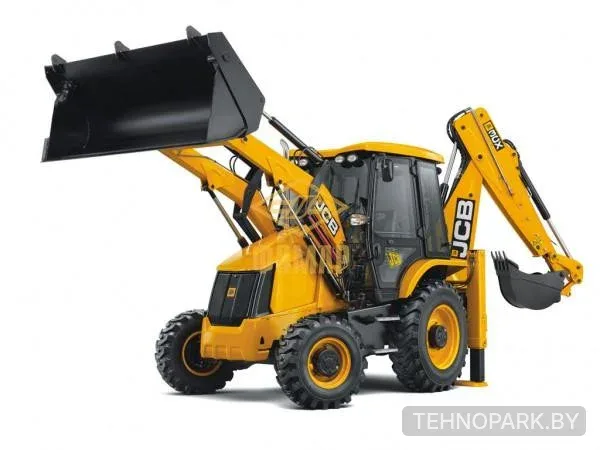 Аренда JCB 3CX с полным комплектом оборудования (гидромолот, ямобур, вилы)