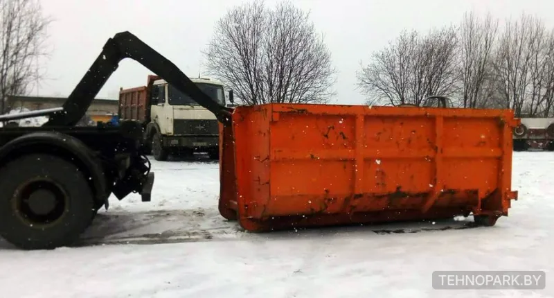 Аренда контейнеровоза МАЗ 5551 с водителем (вывоз строительного мусора)
