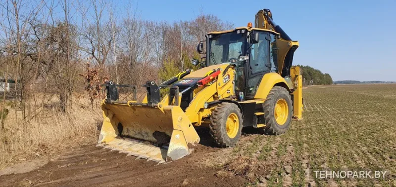 Аренда Caterpillar 434F2 и CAT 432 с гидромолотом без выходных
