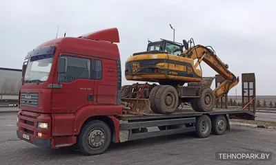 Аренда трала-эвакуатора MAN до 15 тонн с мощной лебедкой (площадка 9 м)