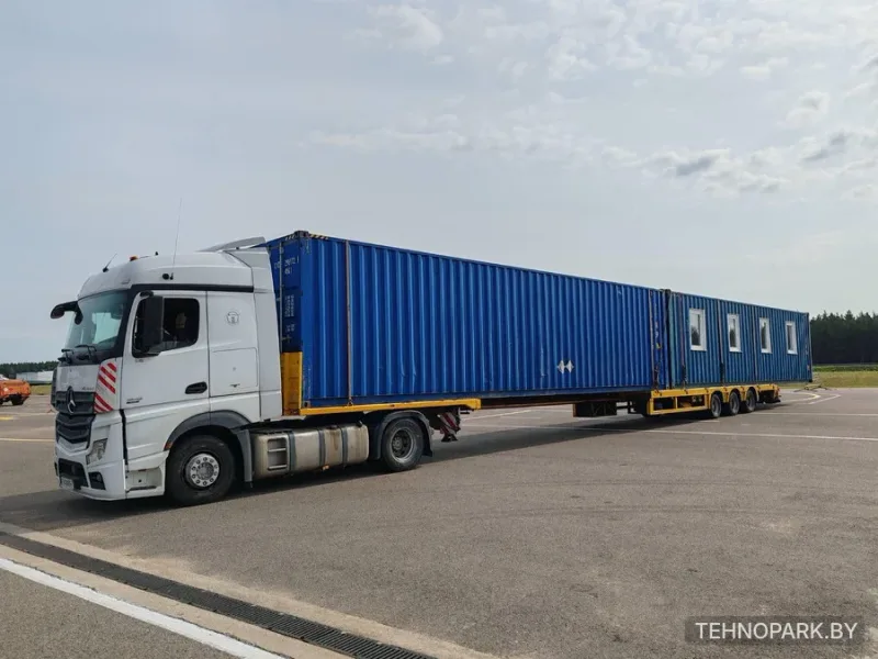 Аренда специализированного длинного трала под негабаритные грузы