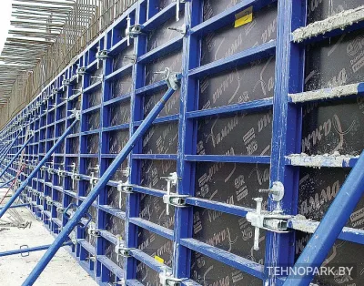 Аренда стеновой опалубки Гамма (щиты от 300 до 1200 мм)