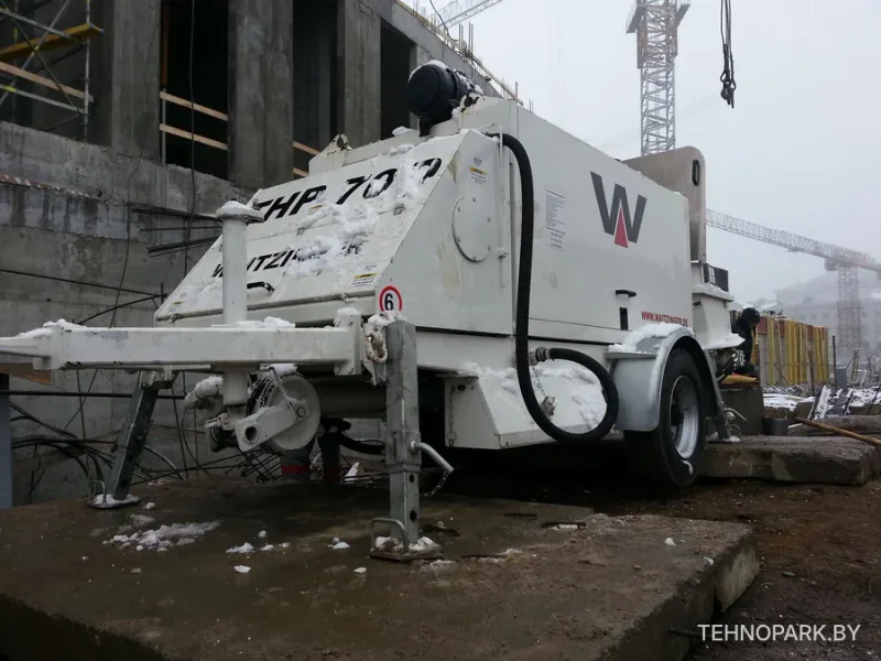 Аренда стационарного бетононасоса Liebherr THP70D (70 м³)