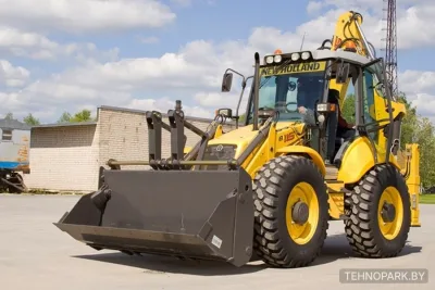 Аренда New Holland B115B (глубина 6 м) | Монтаж колец до 2 метров
