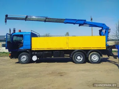 Аренда тяжелого гидроманипулятора MAN 14 тонн (кузов 6.45 х 2.48 м)