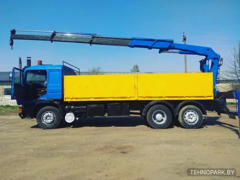 Аренда тяжелого гидроманипулятора MAN 14 тонн (кузов 6.45 х 2.48 м)