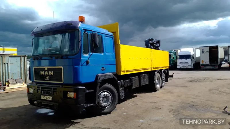 Аренда тяжелого гидроманипулятора MAN 14 тонн (кузов 6.45 х 2.48 м)