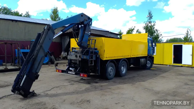 Аренда тяжелого гидроманипулятора MAN 14 тонн (кузов 6.45 х 2.48 м)